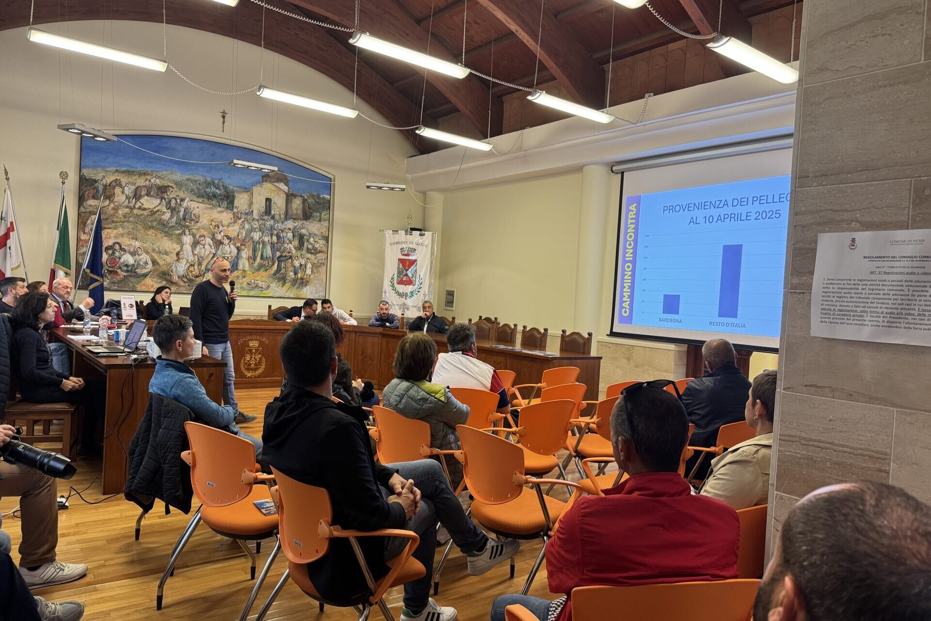  Cammino Incontra A Nuxis E Arbus Due Incontri Per Fare Rete Con La Partecipazione Di Oltre 100 Operatori Turistici Amministrazioni Pubbliche Ed Associazioni 10553