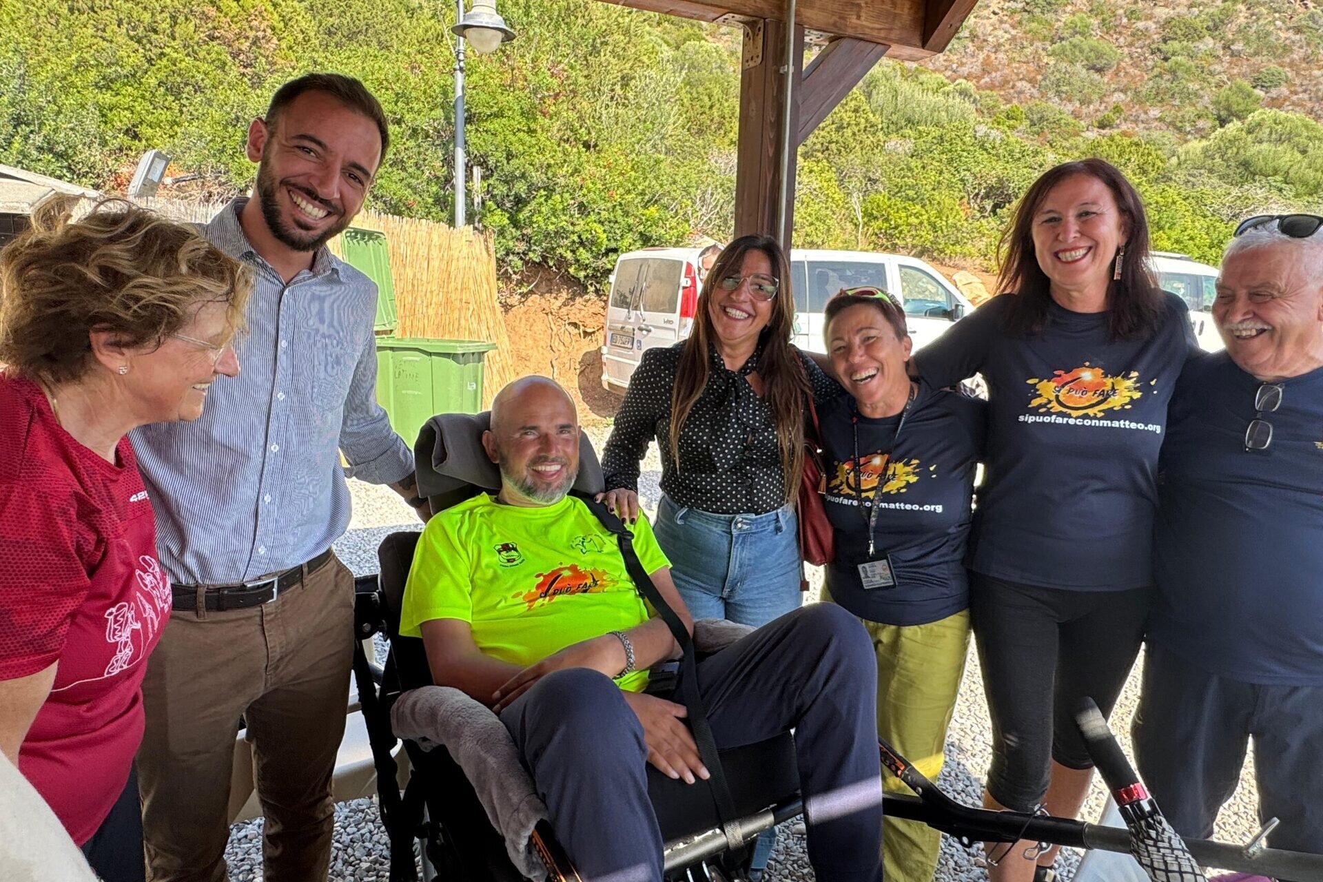  In Cammino Con Matteo E La Sua Jo Lette Sulle Tappe Del Cmsb L Ingegnere Piemontese Che Sfida La Sclerosi Multipla Ha Percorso Alcune Tappe Del Cammino Minerario Di Santa Barbara 11118