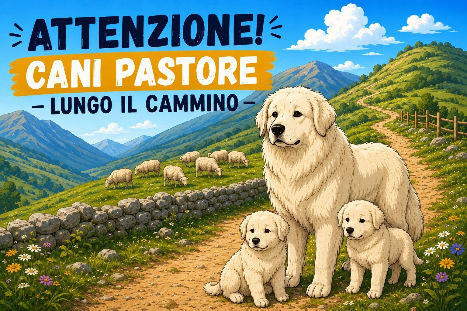 Attenzione Segnalata Presenza Cani Pastore Sulla Tappa 18 Da Nuxis A Santadi 14228