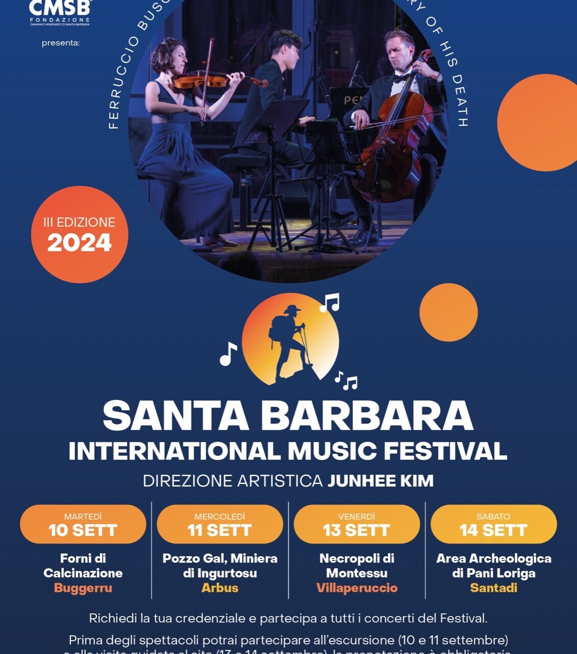 Comunicato Stampa Sinfonie In Cammino Terza Edizione Del Santa Barbara International Music Festival 8938
