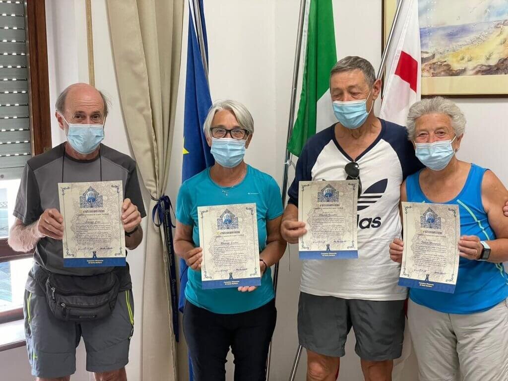 Consegna Del Testimonium A 4 Pellegrini Della Provincia Di Treviso 5715
