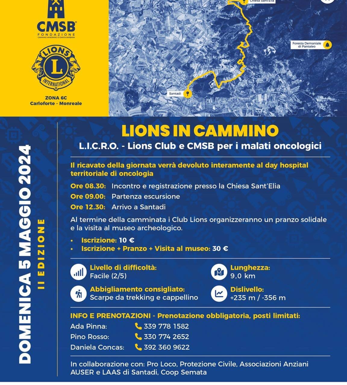 Escursione Del 5 Maggio 2024 Lions Club E Cmsb Per I Malati Oncologici 8441