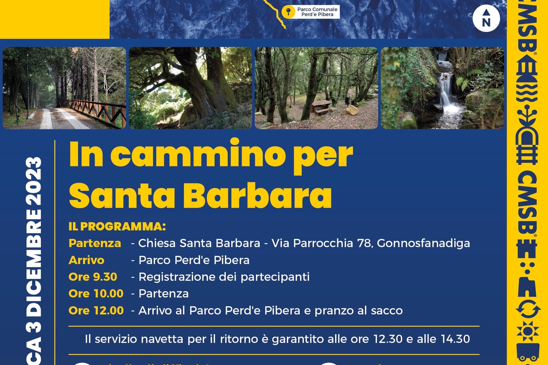 Escursione In Cammino Per Santa Barbara Del 3 Dicembre 7931