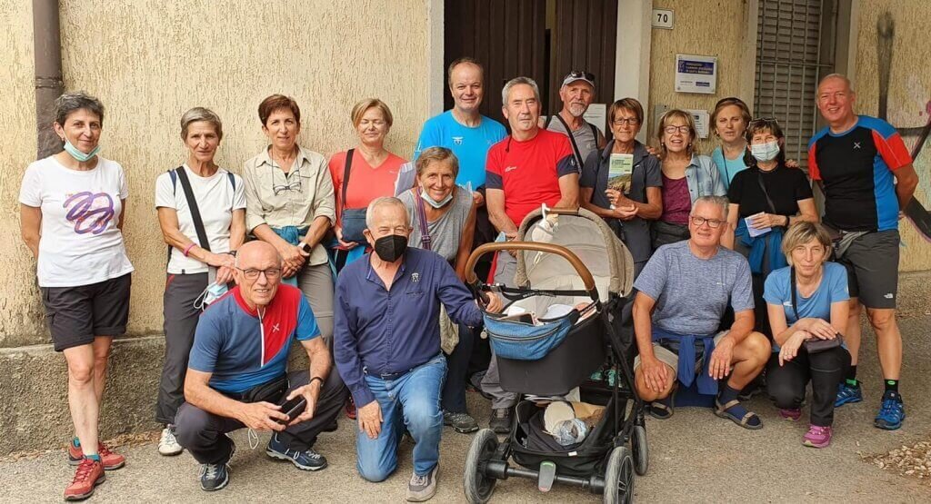 In Partenza 18 Pellegrini Del Club Alpino Italiano 5738