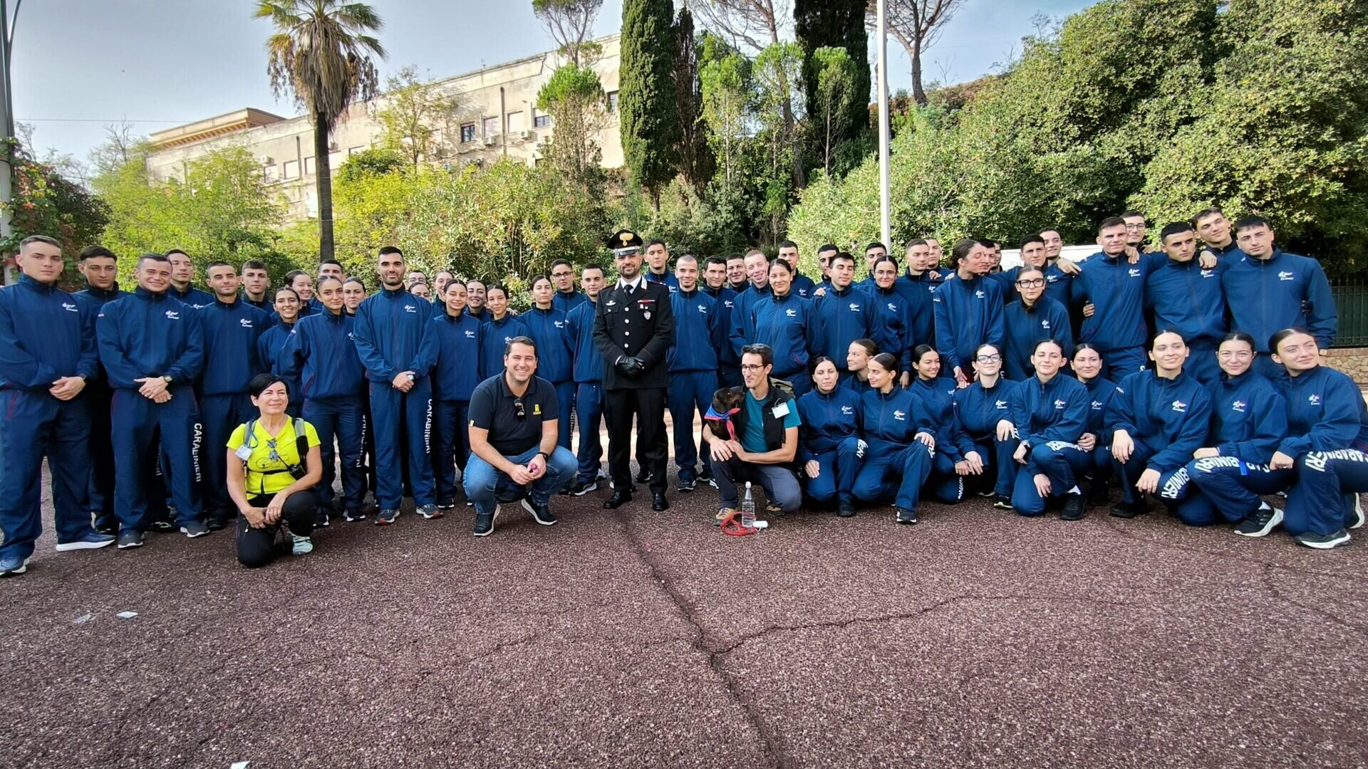 In Viaggio Con Gli Allievi Carabinieri Della Scuola Di Iglesias Lungo Il Cmsb 9239