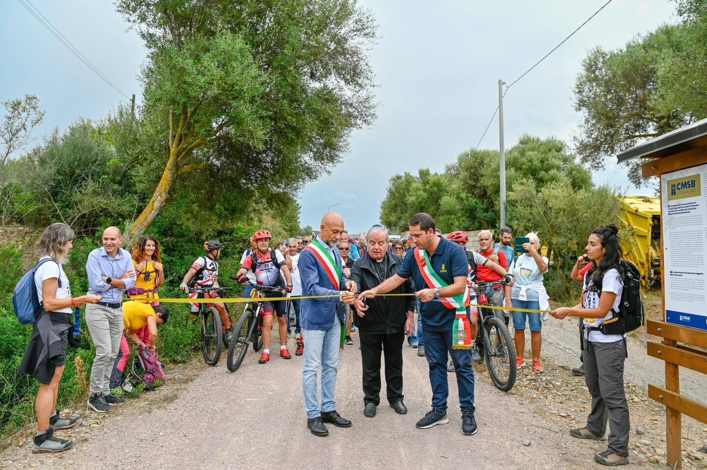 Inaugurazione Dell Ex Tracciato Ferroviario Fms Riconvertito In Percorso Ciclo Pedonale 7538