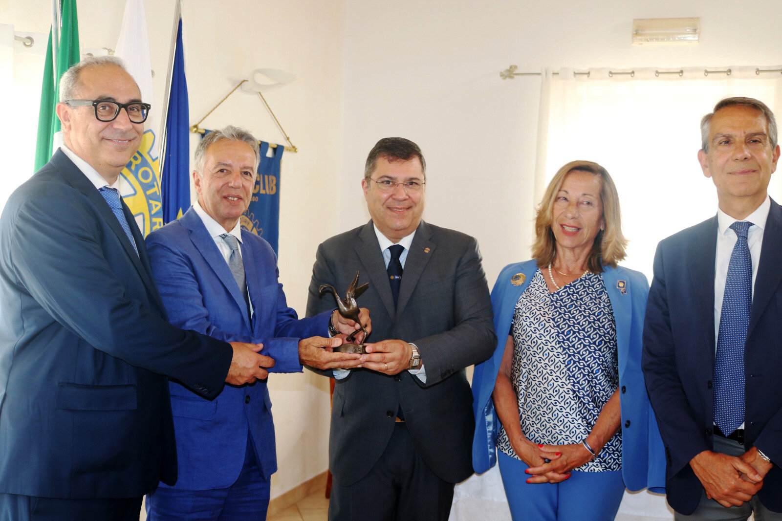 La Fondazione Cammino Minerario Di Santa Barbara Premiata Dal Rotary Per La Solidariet Sociale 8784