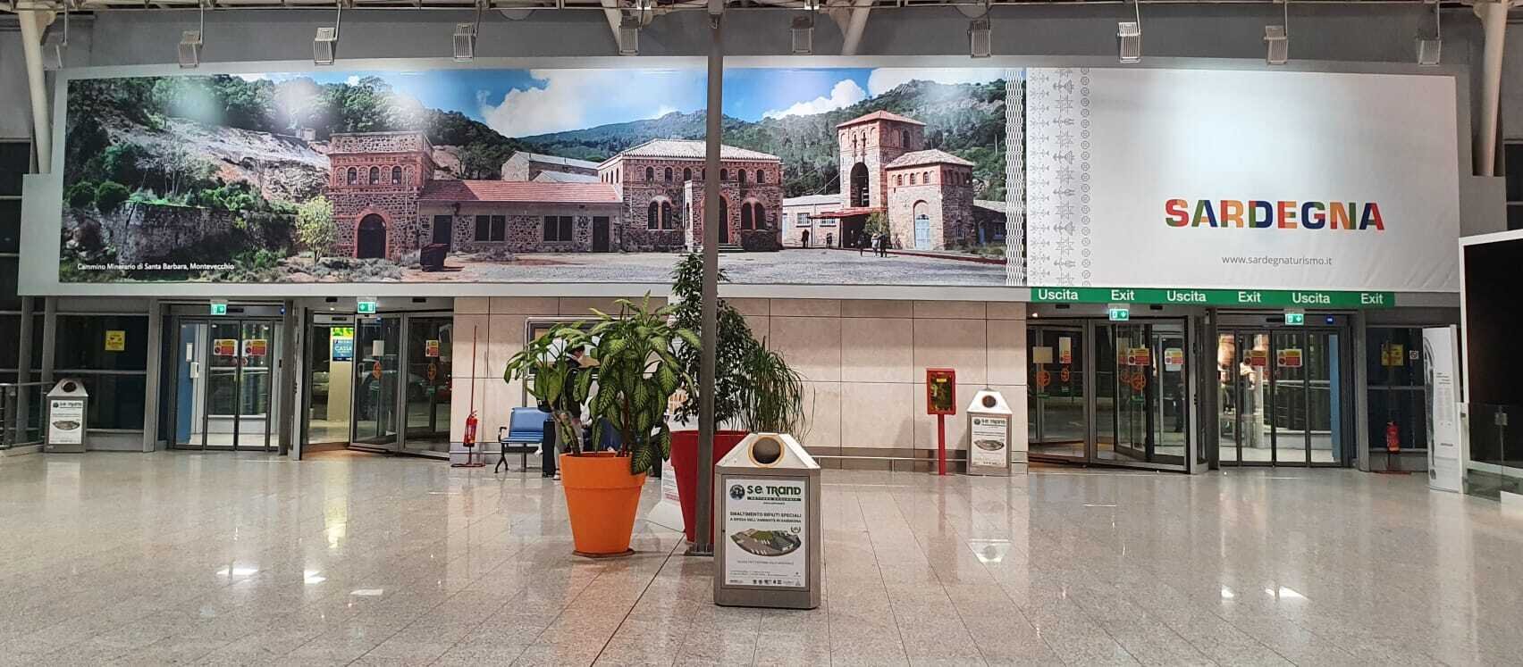 Poster Promozionale Dedicato Al Cmsb Nell Aeroporto Di Cagliari Elmas 5506