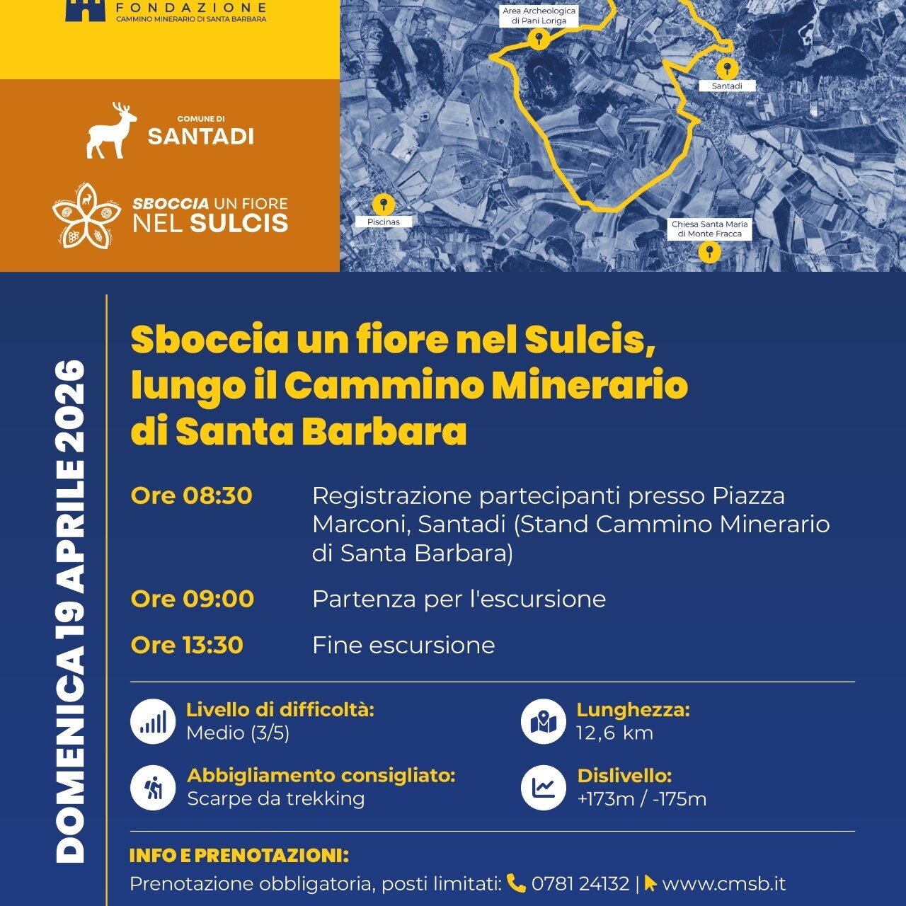 Sboccia Un Fiore Nel Sulcis Lungo Il Cammino Minerario Di Santa Barbara Domenica 19 Aprile Escursione A Santadi Tra Vigneti E Antiche Civilt 13618