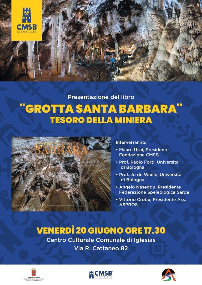 Scopri Le Meraviglie Del Sulcis Iglesiente Presentazione Del Nuovo Libro Grotta Di Santa Barbara Tesoro Della Miniera 10824