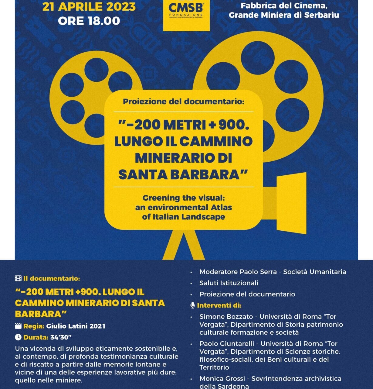 Screening Of The Documentary 200 Meters 900 Along The Santa Barbara Mining Route 5140