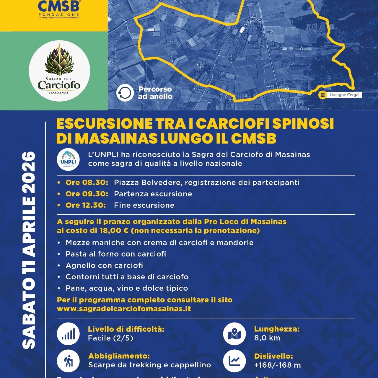 Tra Carciofaie E Nuraghi L 11 Aprile Il Cammino Minerario Di Santa Barbara Vi Porta Alla Scoperta Di Masainas 13483